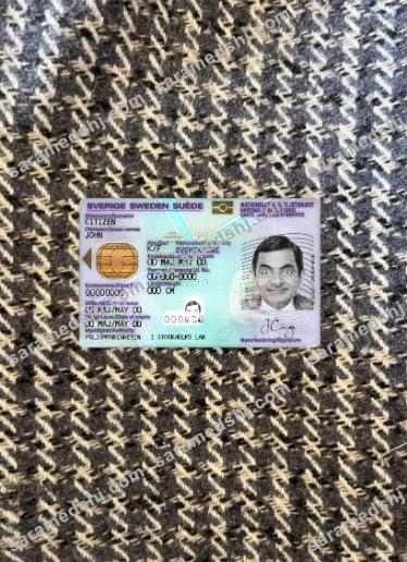 Sweden ID photolook FRONT
